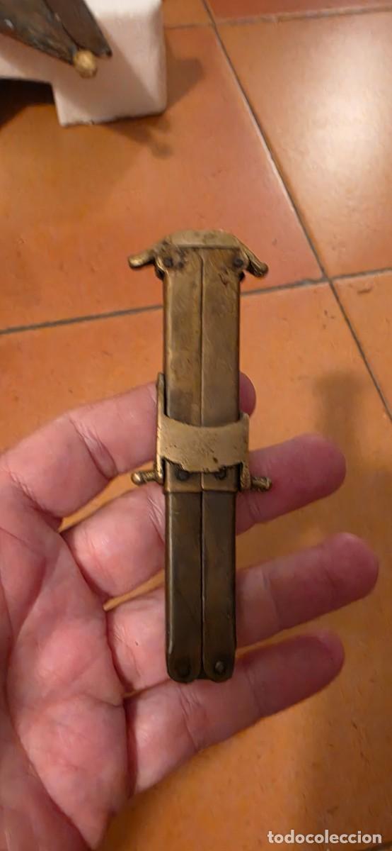 Militaria: Interesante cuchillo antiguo de paracaidista principiis siglo XX