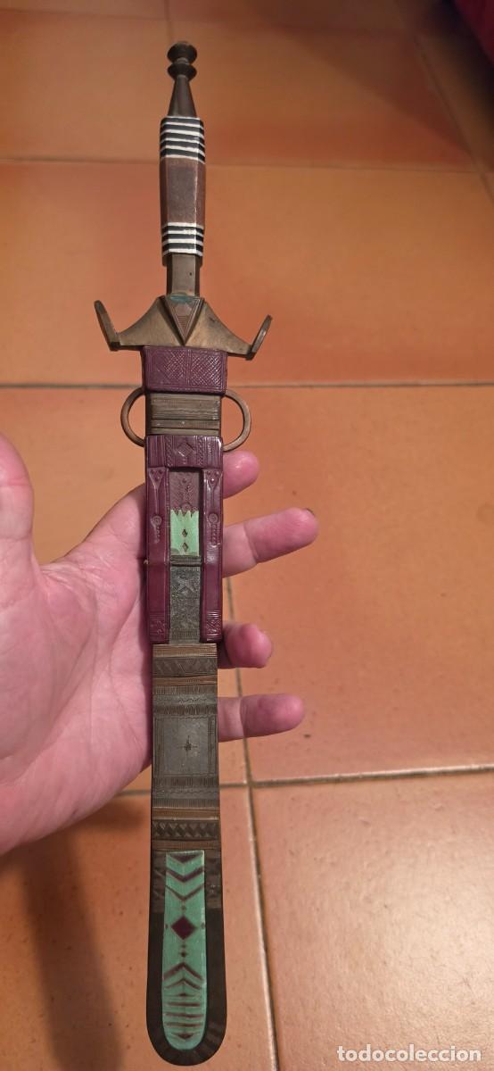 Militaria: Especial cuchillo bereber o tuareg grande