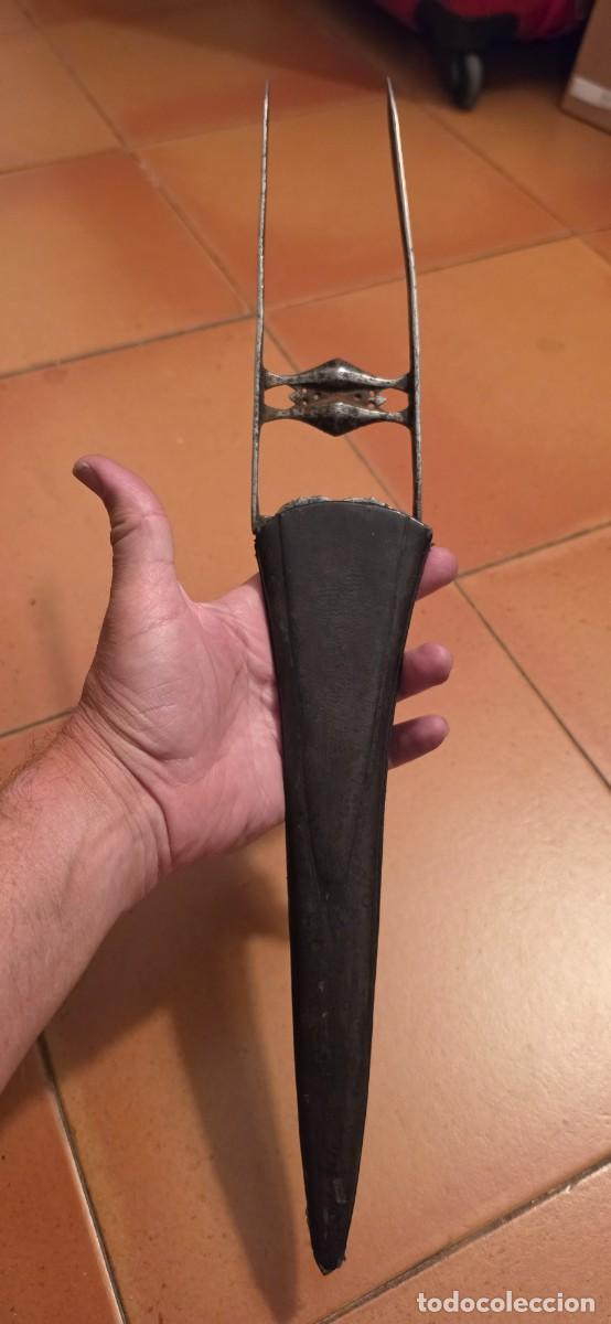 Militaria: Enorme katar indio antiguo y original siglo XIX XX