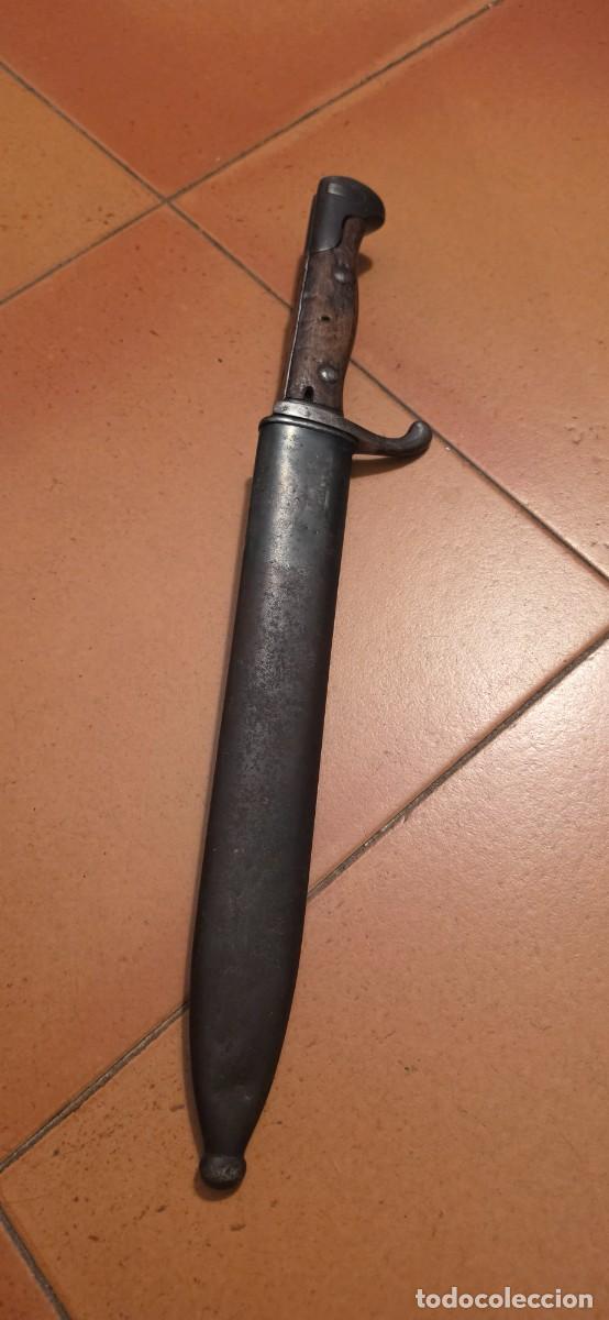 Militaria: Bayoneta para fusil mauser siglo XIX