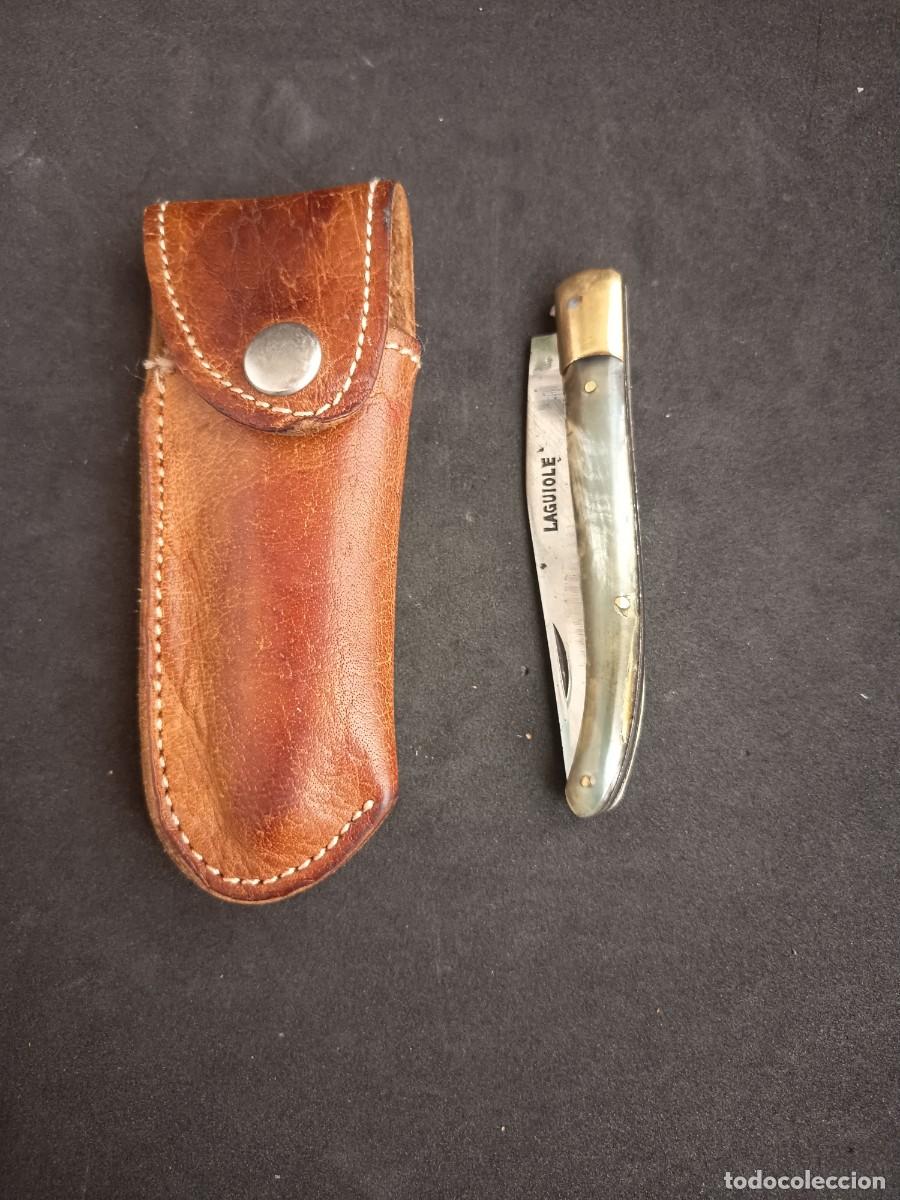 Militaria: Navaja laguiole con funda