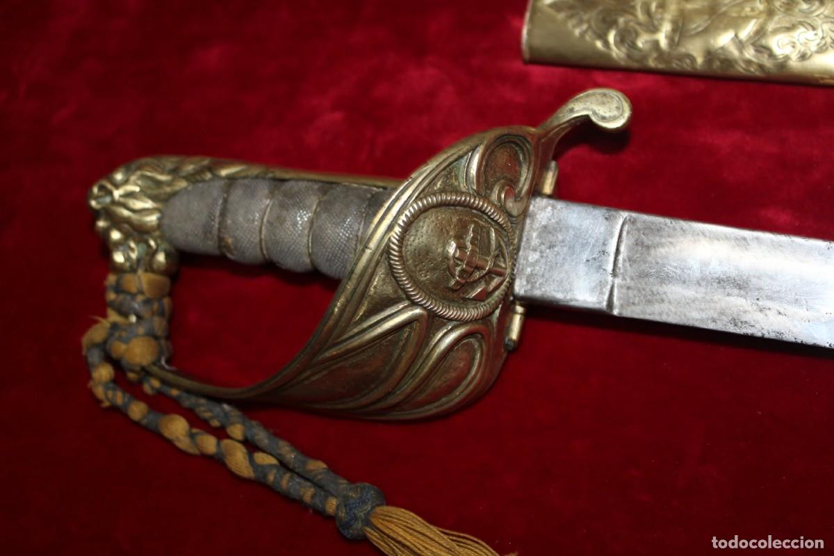 Militaria: sable de oficial de la Armada
