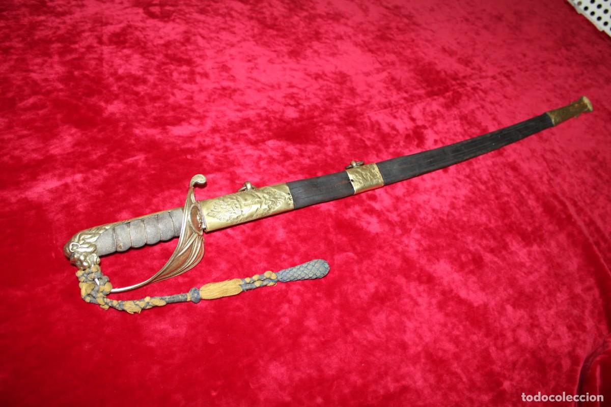 Militaria: sable de oficial de la Armada - Foto 2