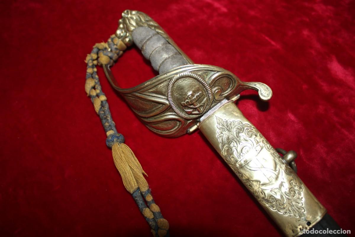 Militaria: sable de oficial de la Armada - Foto 3