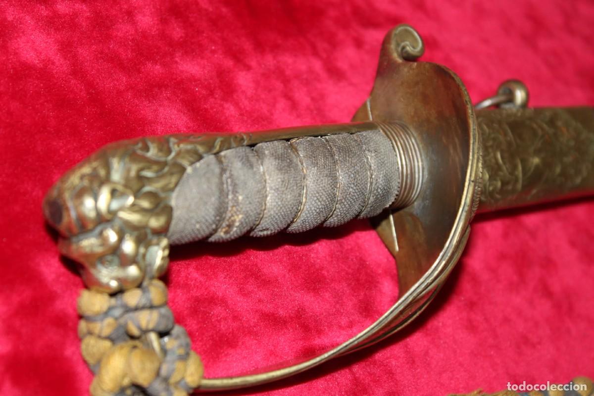 Militaria: sable de oficial de la Armada - Foto 5