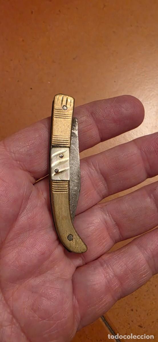 Militaria: Preciosa navaja antigua espa&ntilde;ola