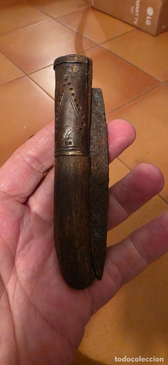 Militaria: Muy abtigus navaja de campo siglo XVIII XIX