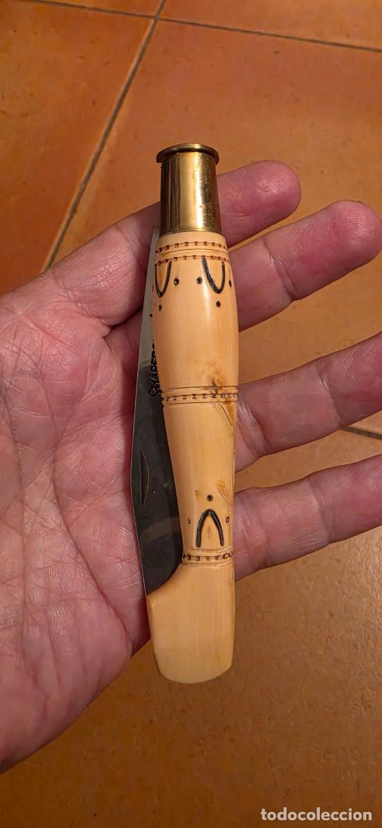 Militaria: Preciosa navaja francesa chaperon Nontron