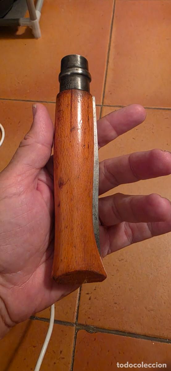 Militaria: Gran navaja francesa opinel antigua