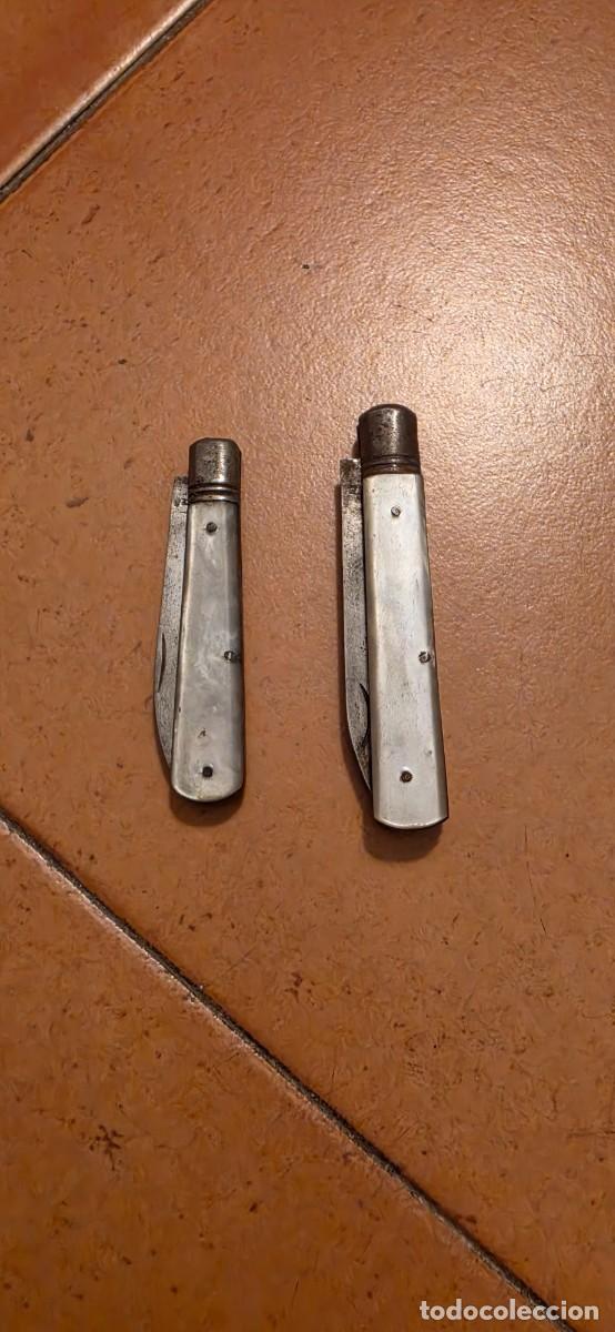 Militaria: Pareja navajas albacete muy antiguas