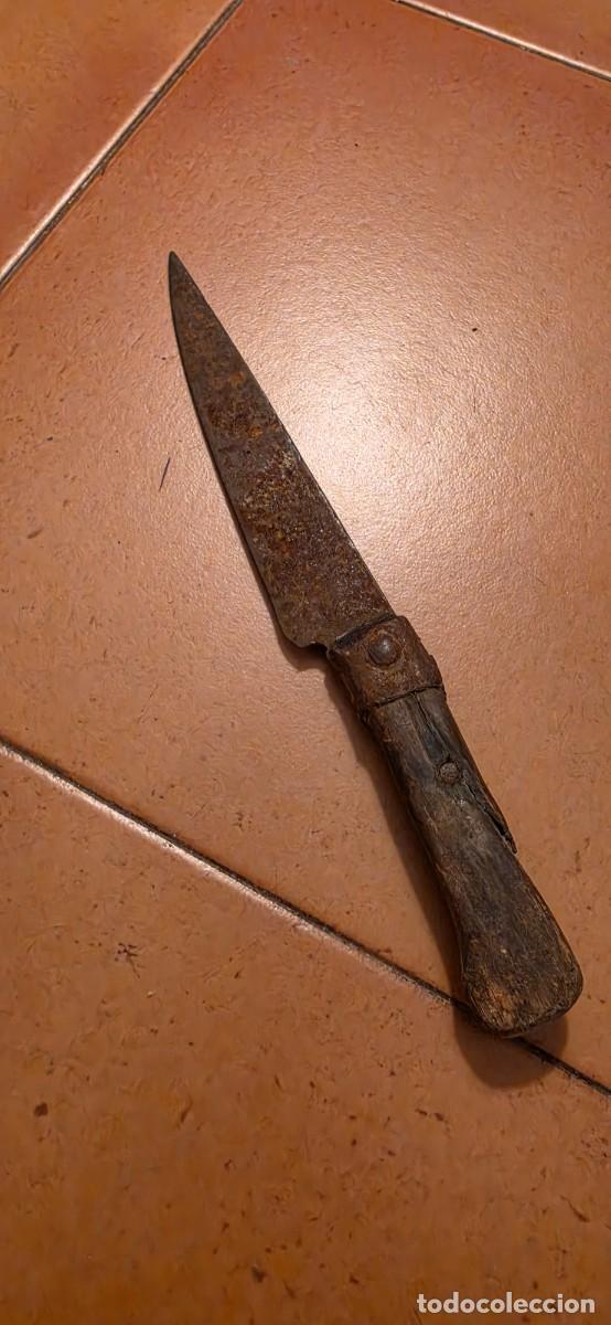 Militaria: Muy antiguo cuchillo espa&ntilde;ol siglo XIX XX