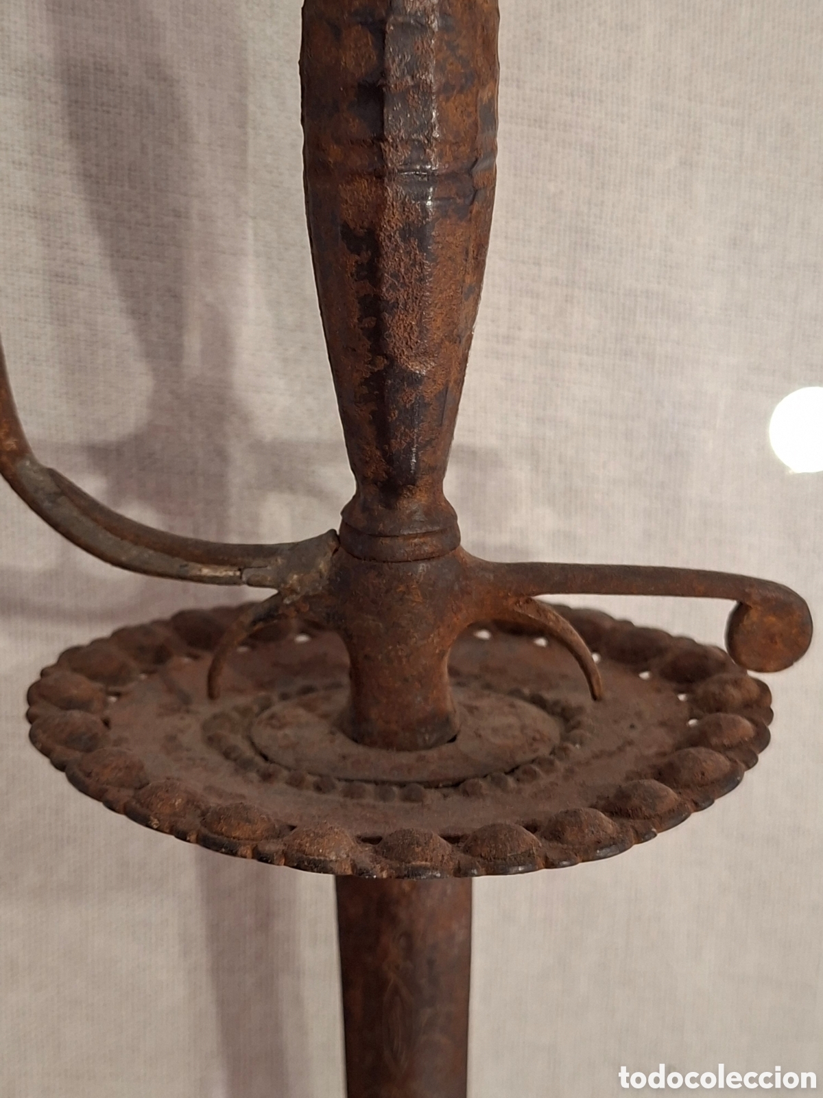 Militaria: ESPADA ANTIGUA HOJA CON GRABACIONES