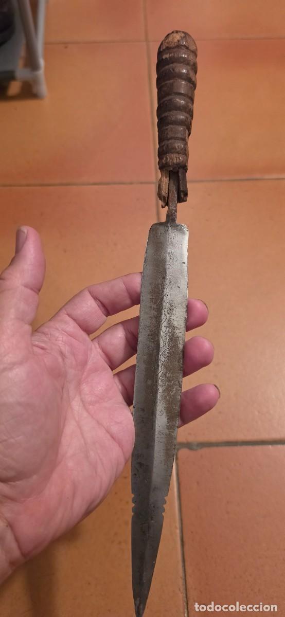 Militaria: Muy antiguo cuchillo espa&ntilde;ol