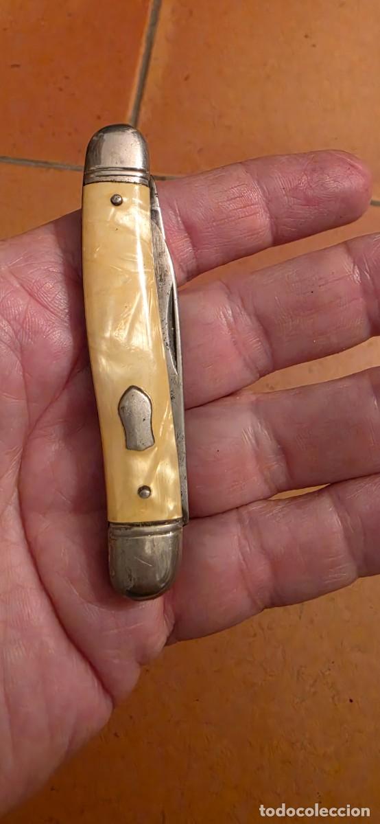 Militaria: Antigua peque&ntilde;a navaja