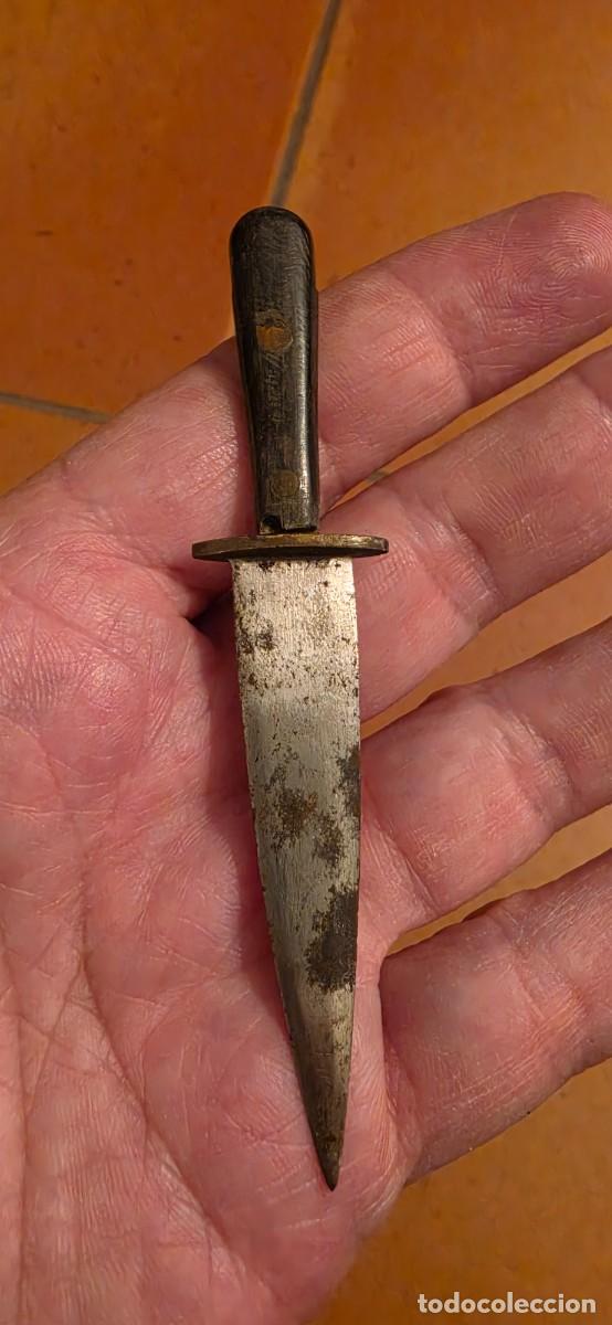 Militaria: Preciosa peque&ntilde;a daga albacete mujer