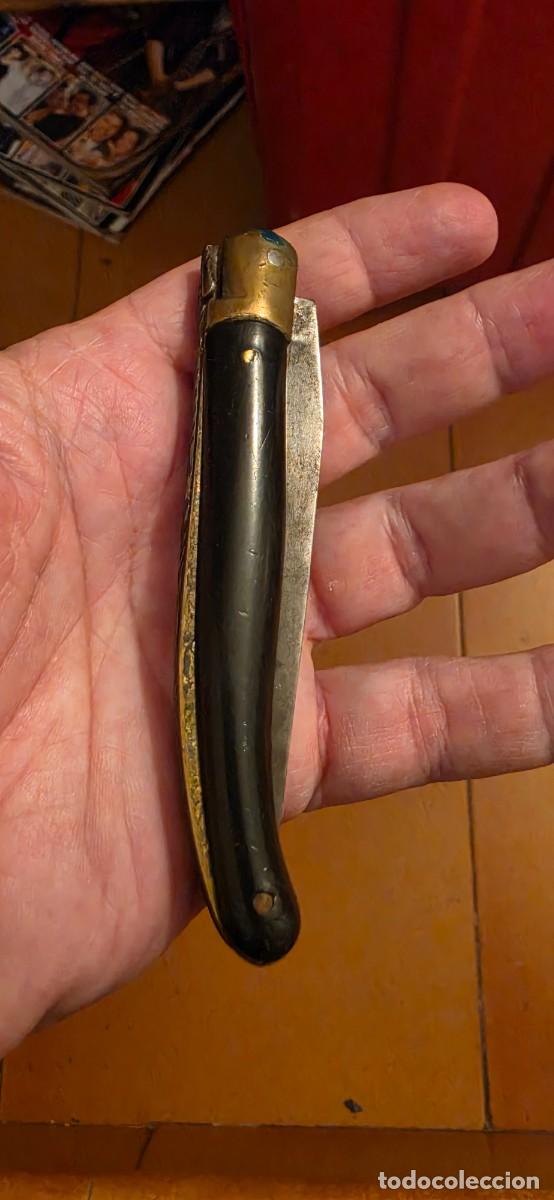 Militaria: Precioda antigua navaja laguiole francesa