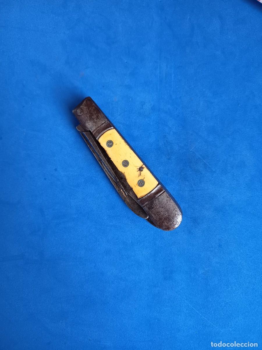 Militaria: Navaja antigua multiusos