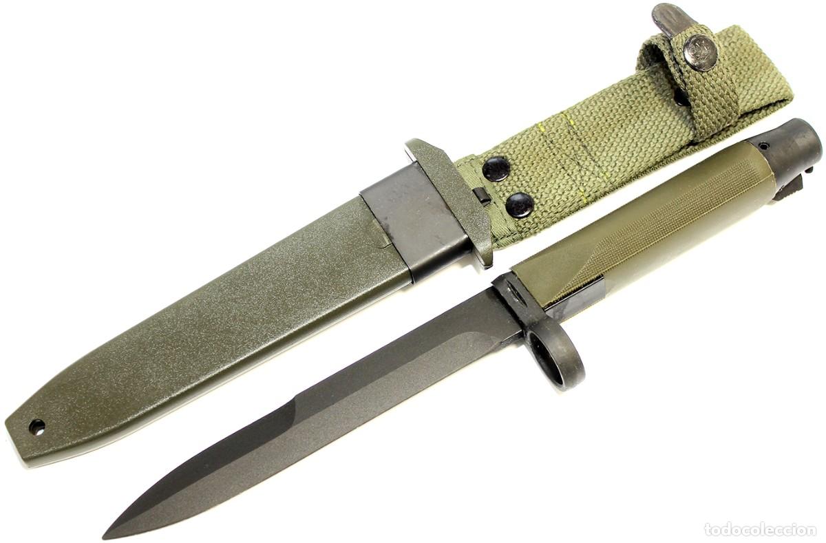 Militaria: Bayoneta griega para fusil autom&aacute;tico G3 EBO (Hellenic Arms Industries) 1
