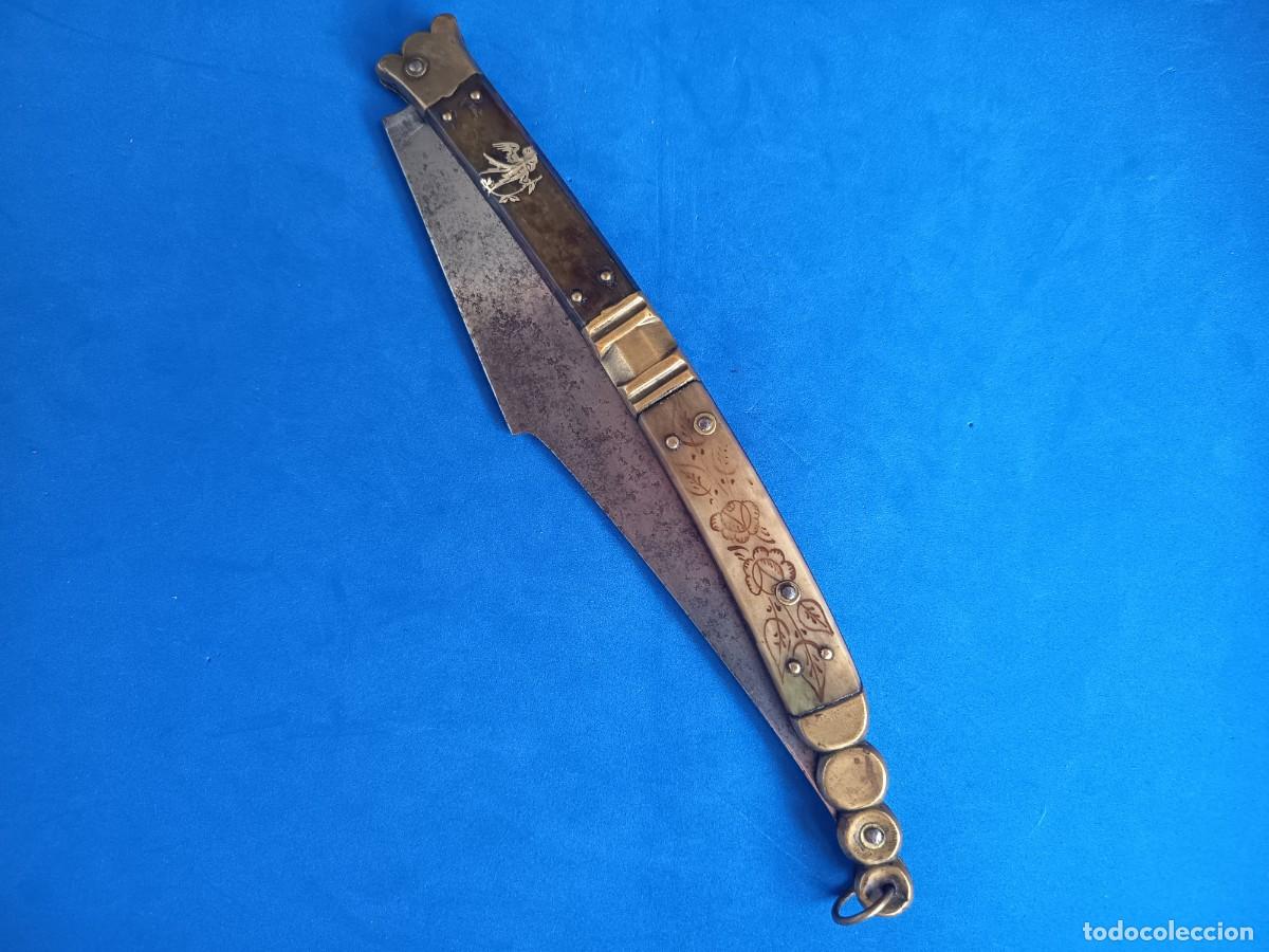 Militaria: Navaja francesa de crotalo