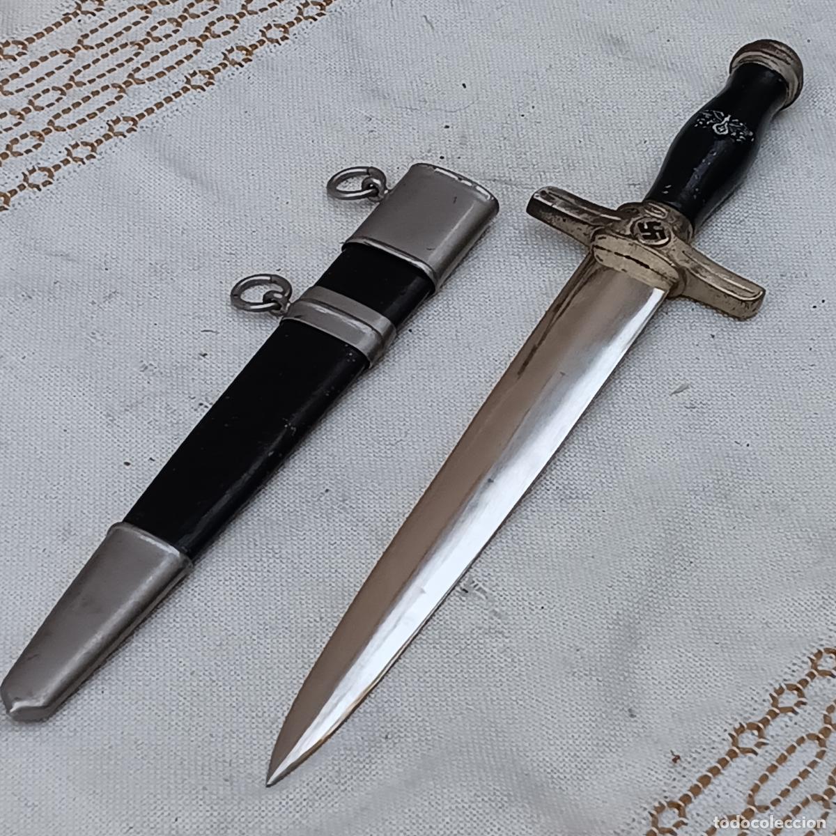 Militaria: DAGA LARGA ALEMANA NAZI DE LA WEHRMACHT - TERCER REICH.