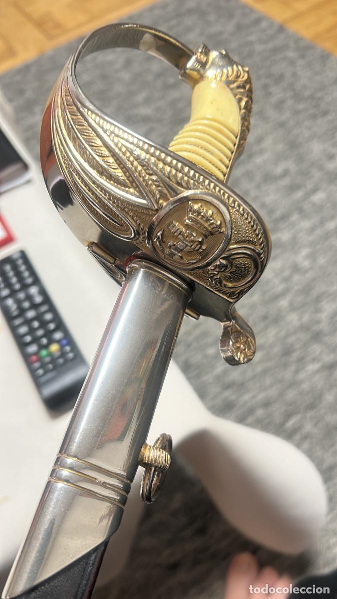 Militaria: Sable naval Fabrica de Toledo