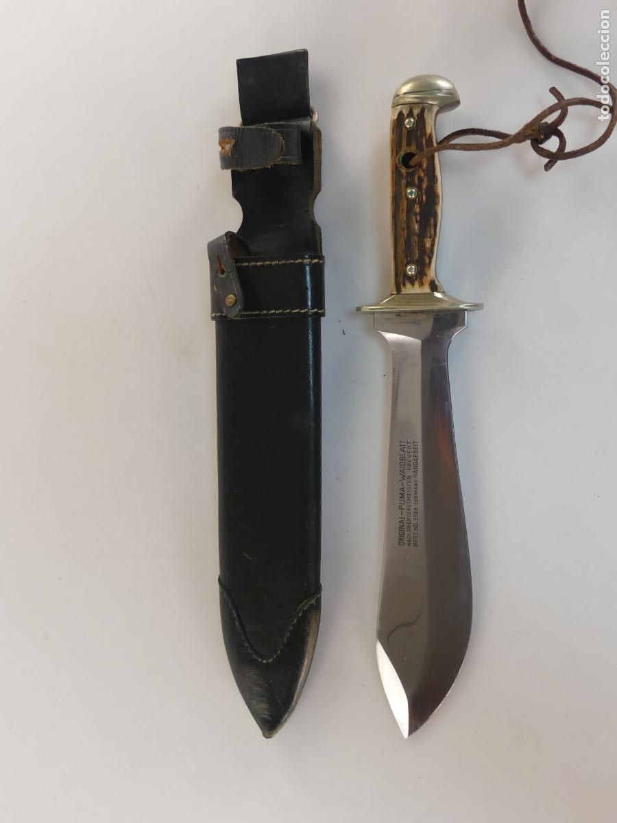 Militaria: CUCHILLO ALEMAN PUMA CON FUNDA OBJETO DE COLECCION