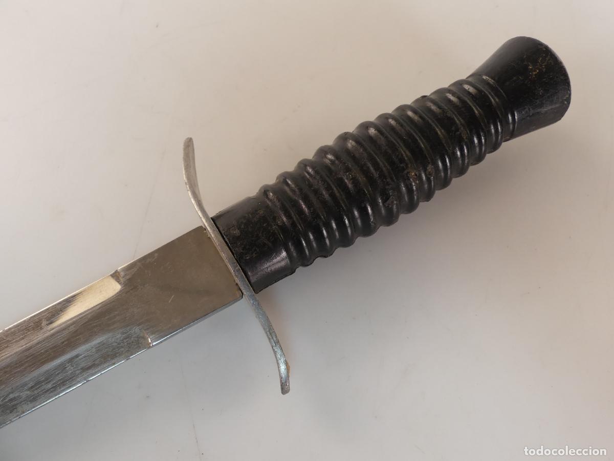 Militaria: CUCHILLO CON FUNDA OBJETO DE COLECCION - Foto 2