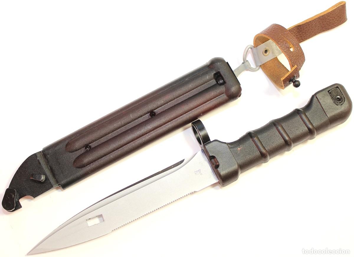 Militaria: Baioneta sovi&eacute;tica/rusa de 1989 para el fusil de asalto AK-74 6x5