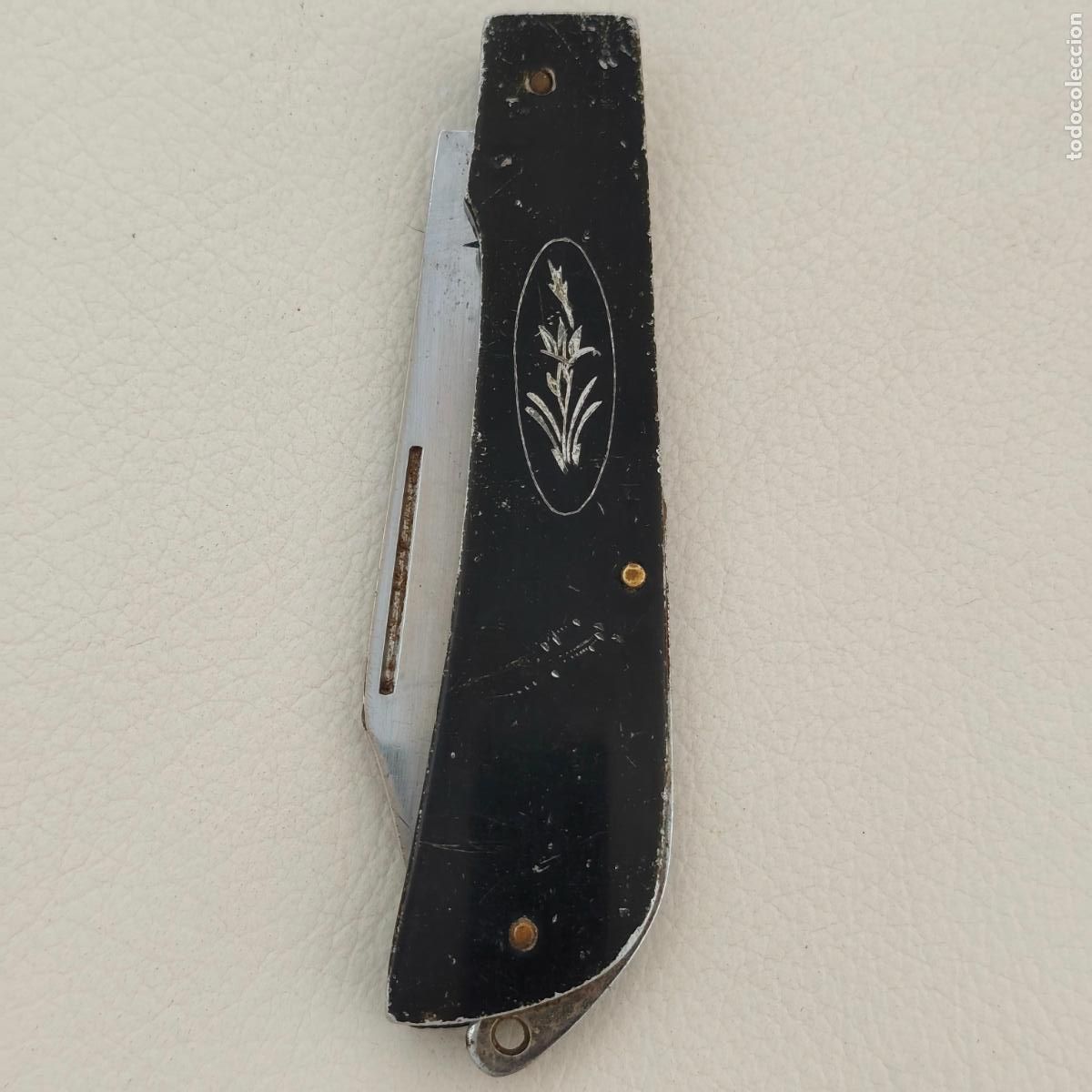 Militaria: NAVAJA DE 19 CM ABIERTA QUEDA UNA PIEZA, MARCA DESCONOCIDA,