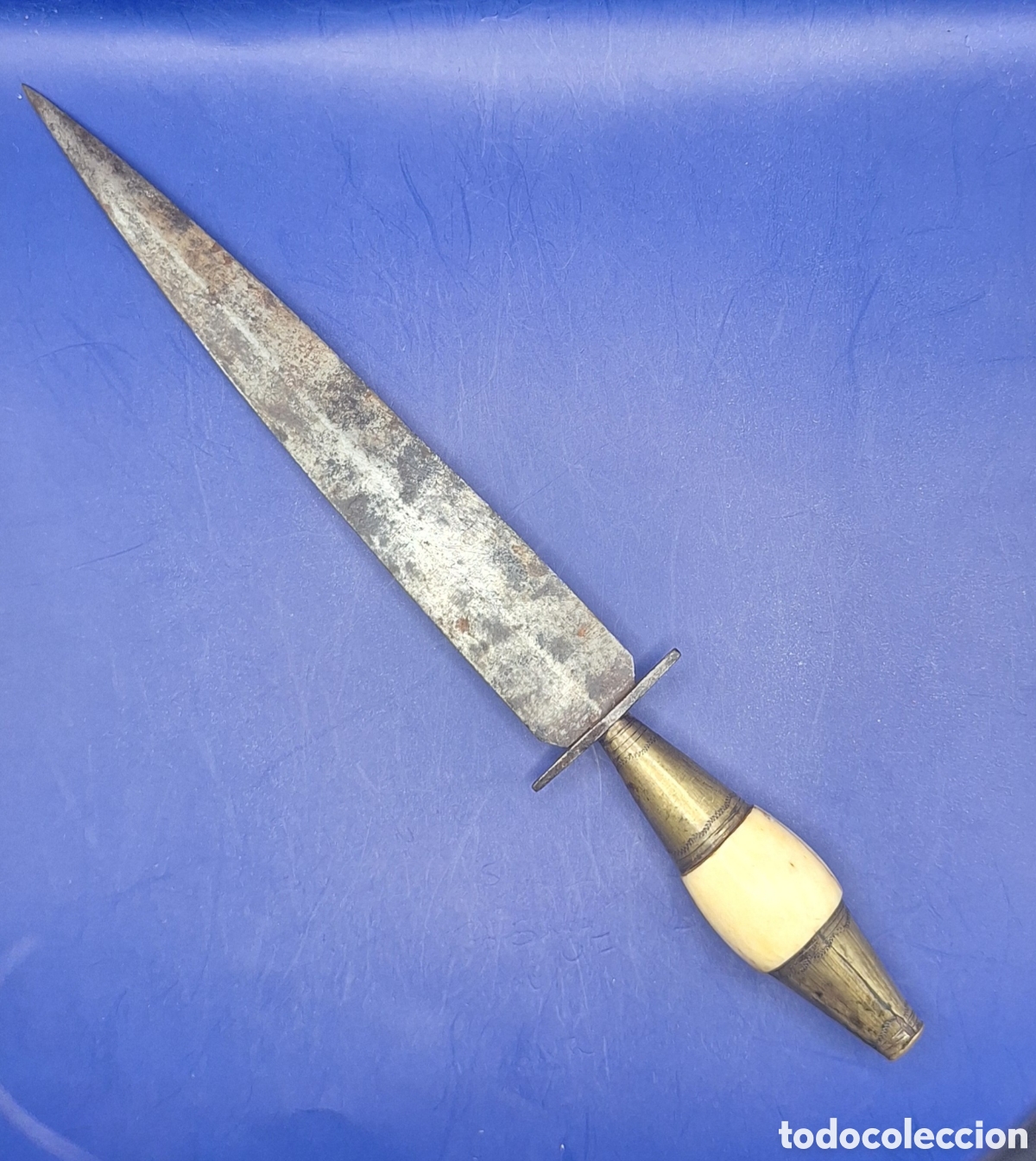 Militaria: Antiguo Pu&ntilde;al - Daga de Albacete -