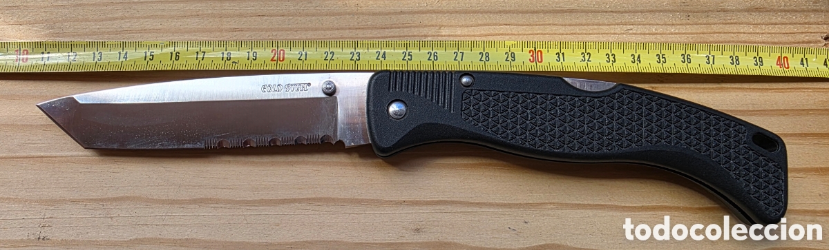 Militaria: COLD STEEL VOYAGER TANTO 29T VINTAGE &ndash; MADE IN JAPAN &ndash; AUS-8A
