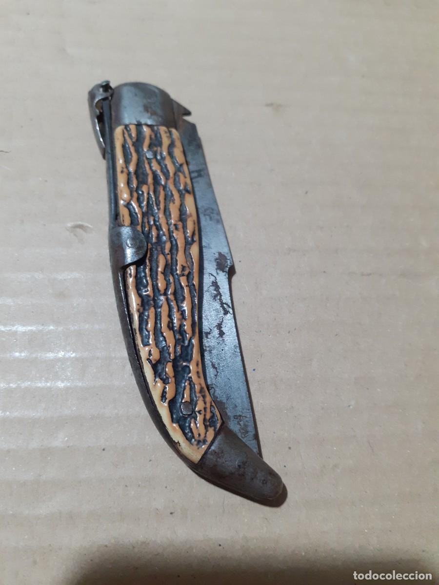 Militaria: Navaja de Albacete. Antigua.