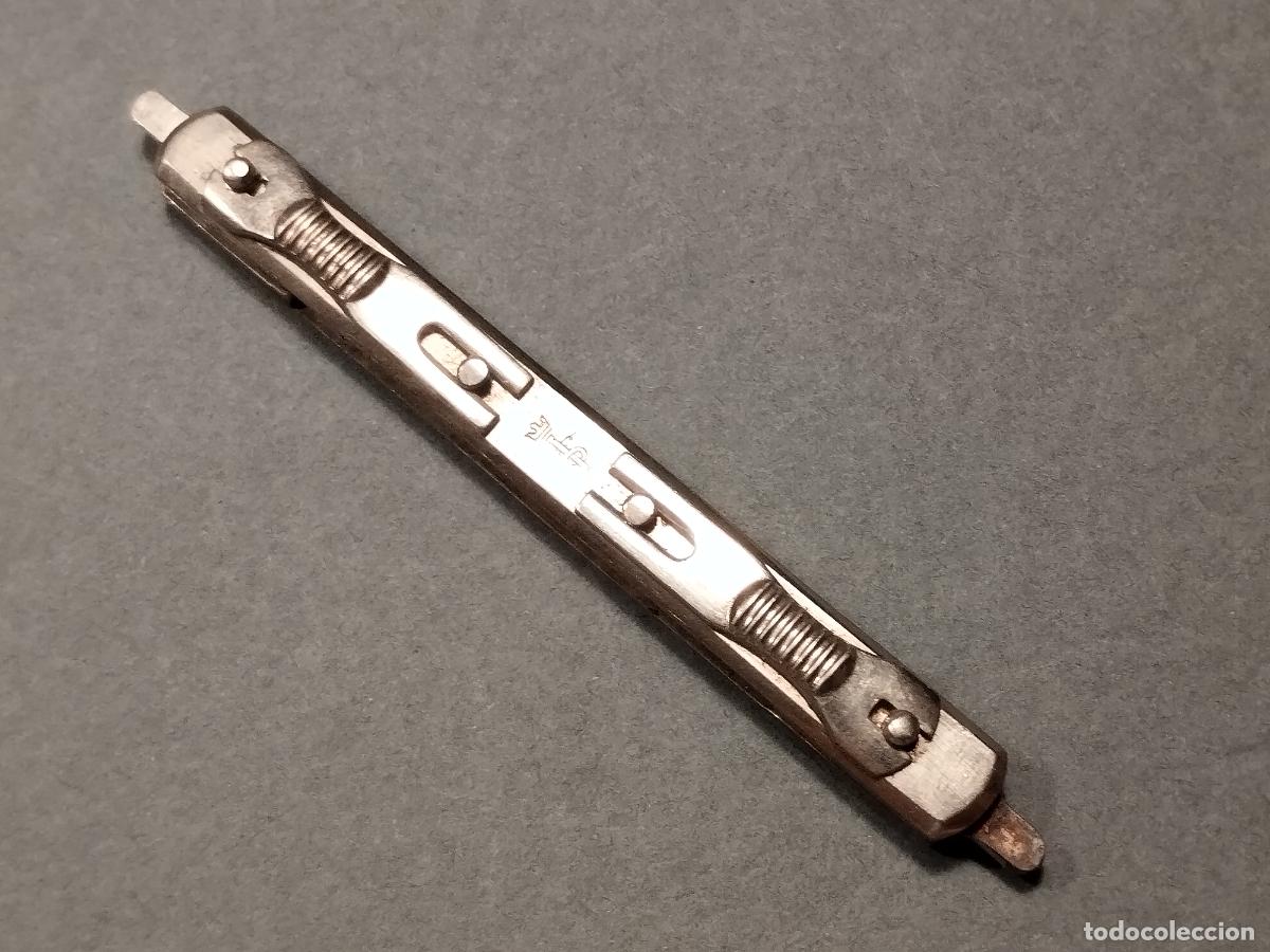 Militaria: FAC 4 CURIOSA NAVAJA OCULTA DOBLE. VER FOTOS. BUENA CALIDAD.