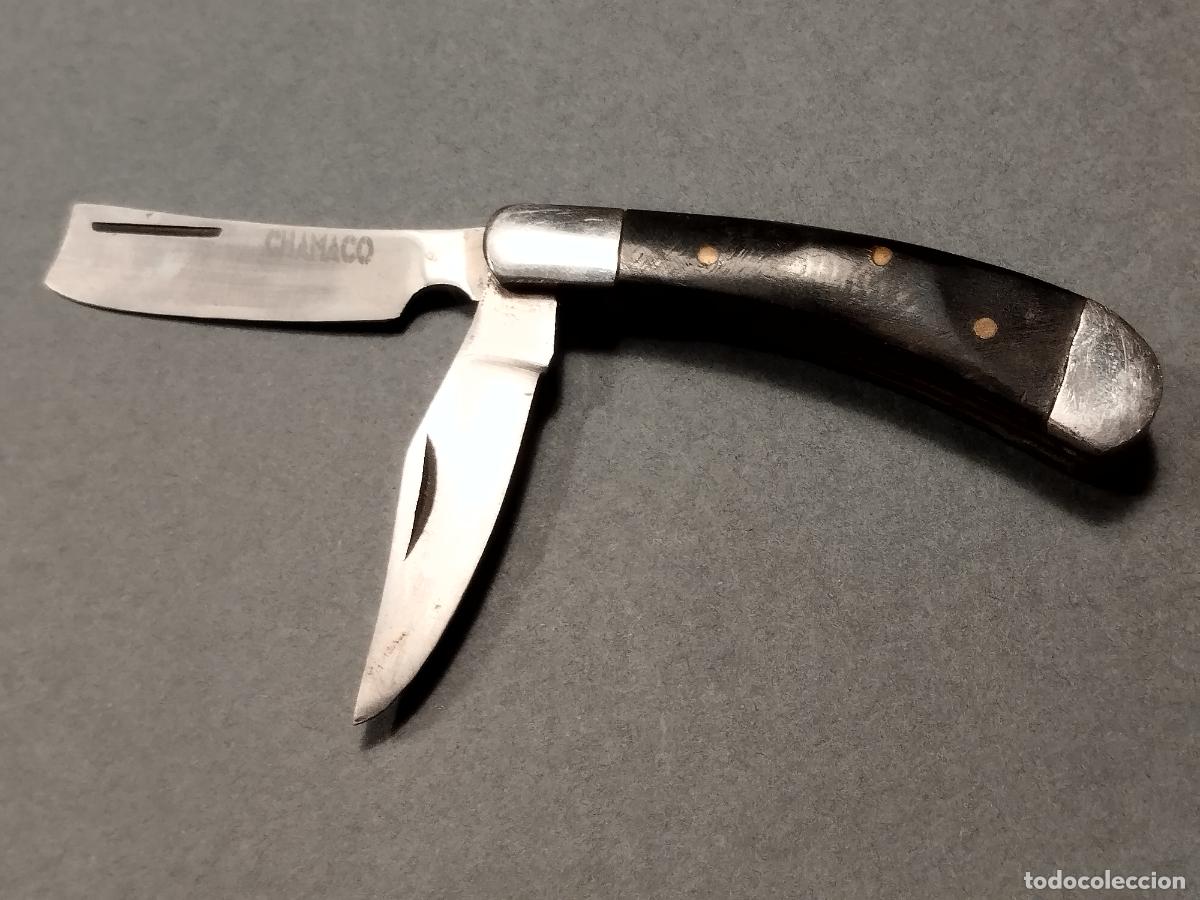 Militaria: FAC 6. NAVAJA CHAMACO. DOS CORTES. MUY BUENA CALIDAD.