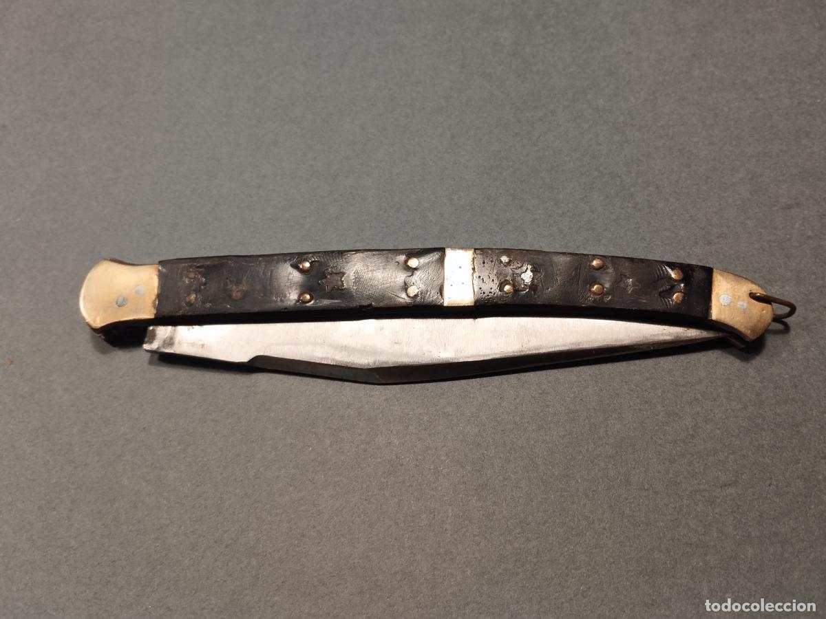 Militaria: FAC 22. ANTIGUA NAVAJA RUSTICA. CERRADA 20 CM. LEER DESCRICION. BUENA CALIDAD.