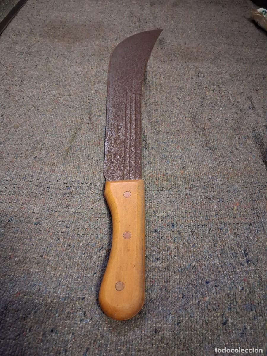 Militaria: MACHETE BELLOTA EMPU&Ntilde;ADURA MADERA