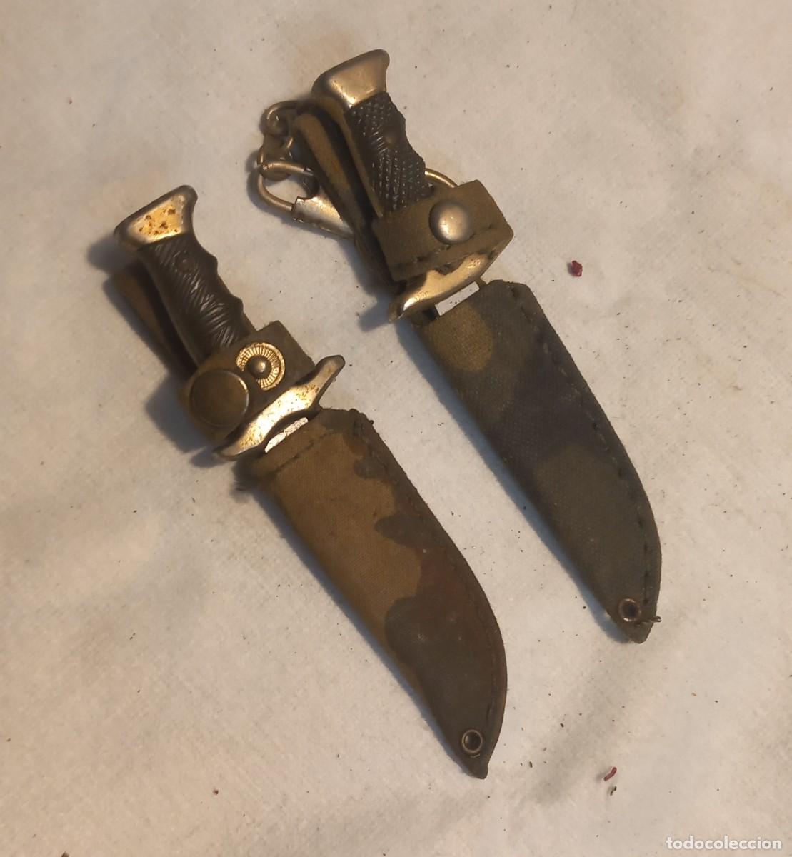 Militaria: LLAVEROS CUCHILLOS MILITARES