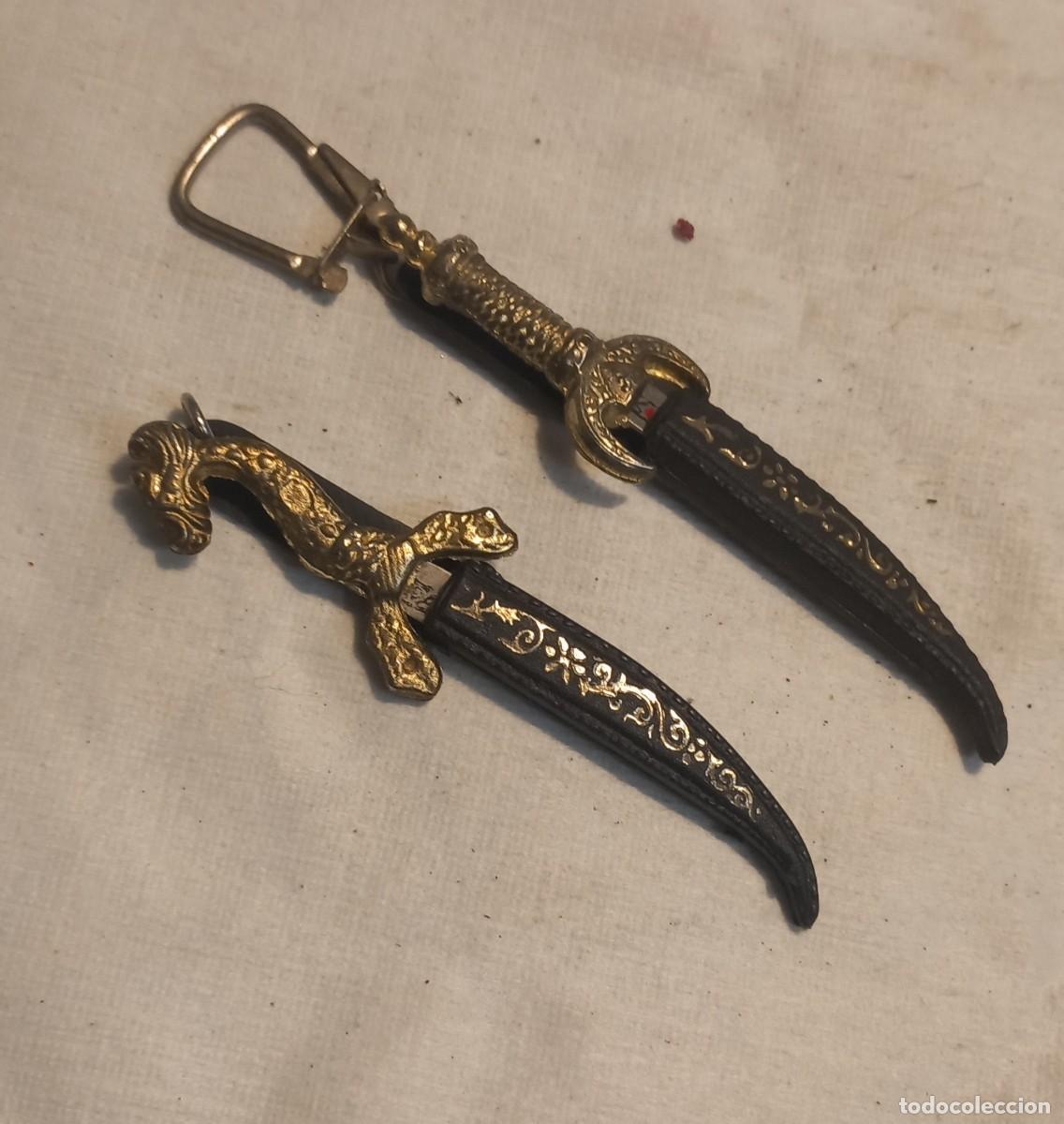 Militaria: LLAVEROS MINIATURA ESPADAS