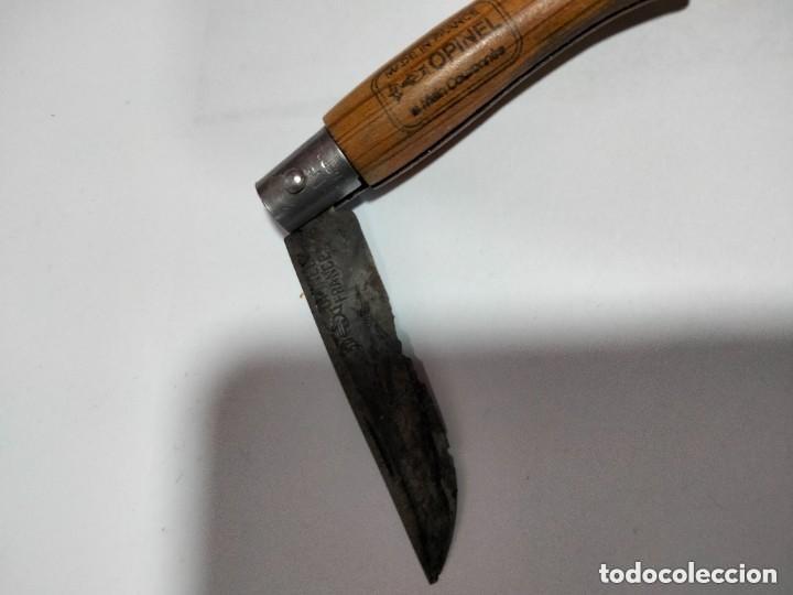Militaria: NAVAJA OPINEL N&ordm; 4 ACERO CARBONO