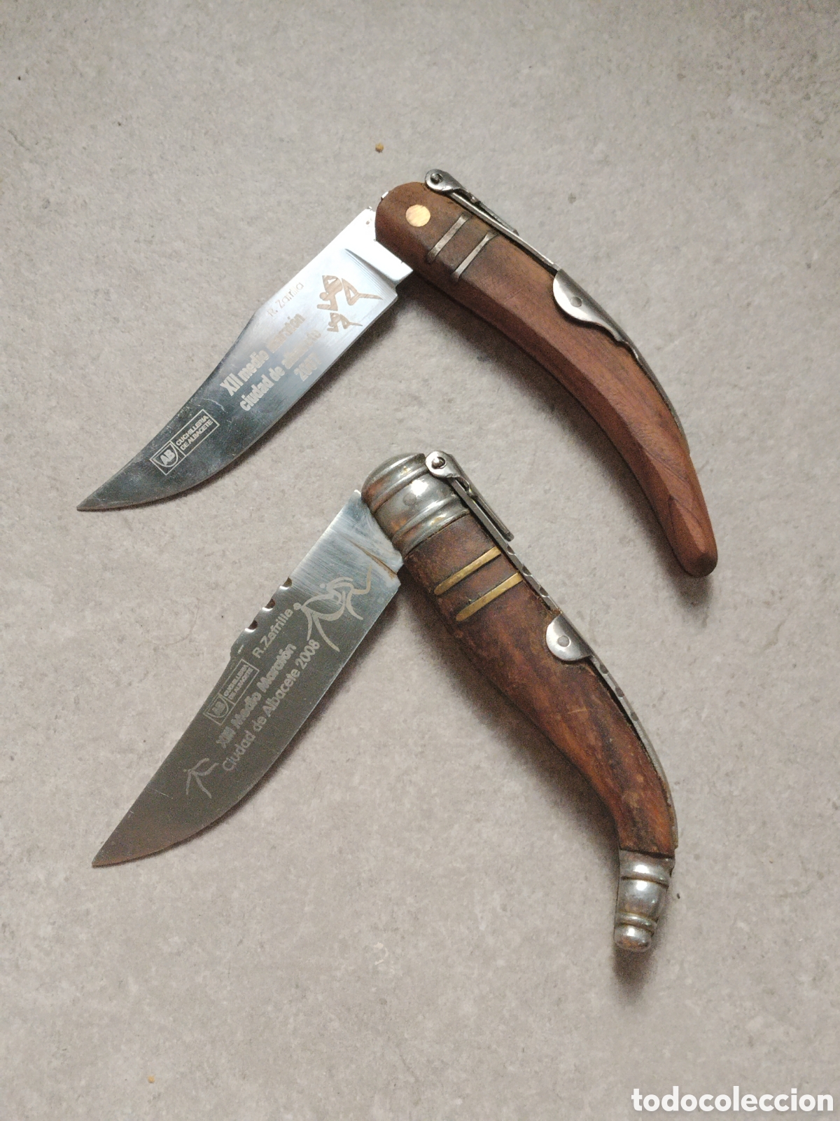 Militaria: Navajas R.zafrilla media marat&oacute;n Albacete edici&oacute;n limitada