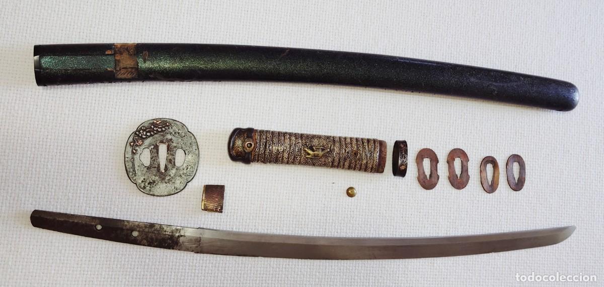 Militaria: ANTIGUO WAKIZASHI JAPONES. ENVIO CERTIFICADO INCLUIDO.