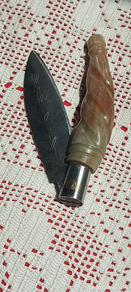 Militaria: Punta de vacuno con salom&oacute;nico