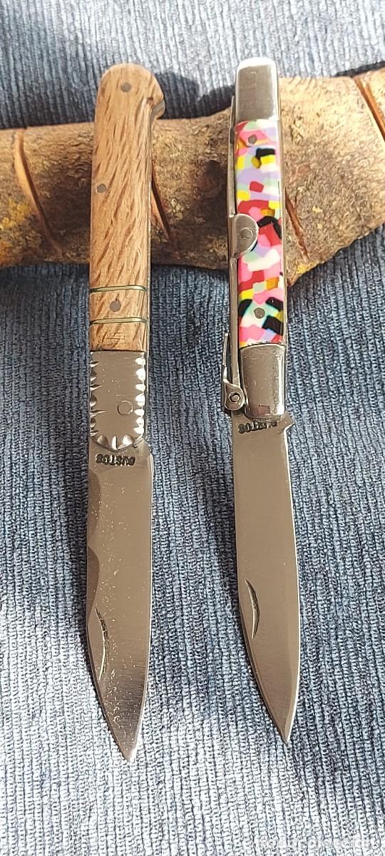 Militaria: Navajas de Bustos ;machete y cabritera