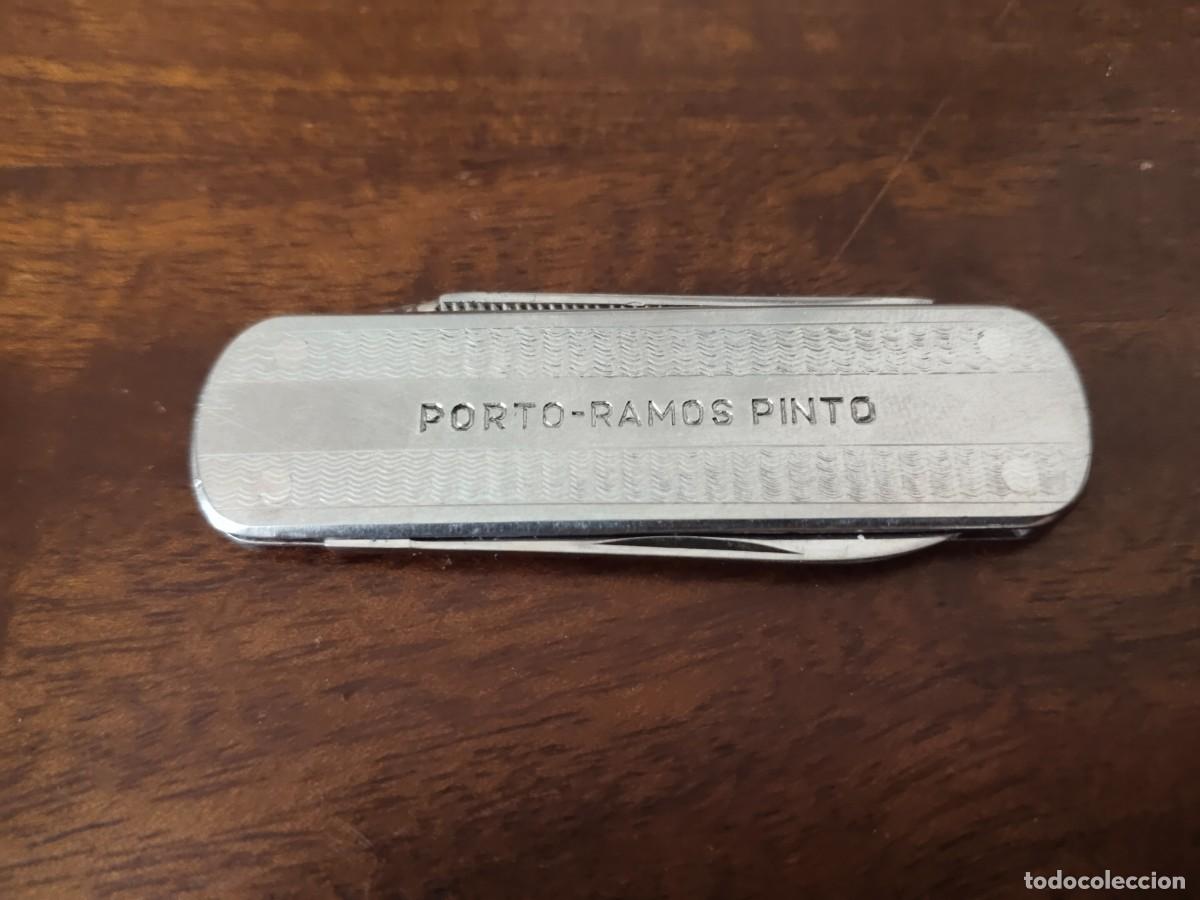 Militaria: Navajita publicitaria Porto Ramos Pinto de Portugal.