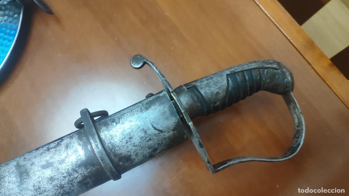 Militaria: Sable ingles caballer&iacute;a ligera 1796 original con vaina.