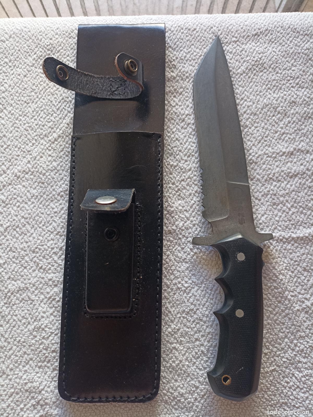 Militaria: Cuchillo t&aacute;ctico de fabricaci&oacute;n artesanal Chars, estilo Extrema Ratio