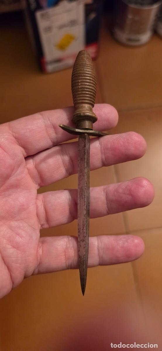Militaria: Precioso peque&ntilde;o cuchillo o de mujer siglo XIX