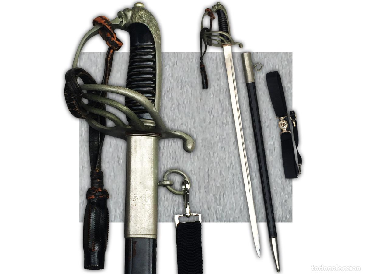 Militaria: ABL RARE SABRE D'OFFICIER DE POLICE BELGE LEOPOLD III ORIGINAL
