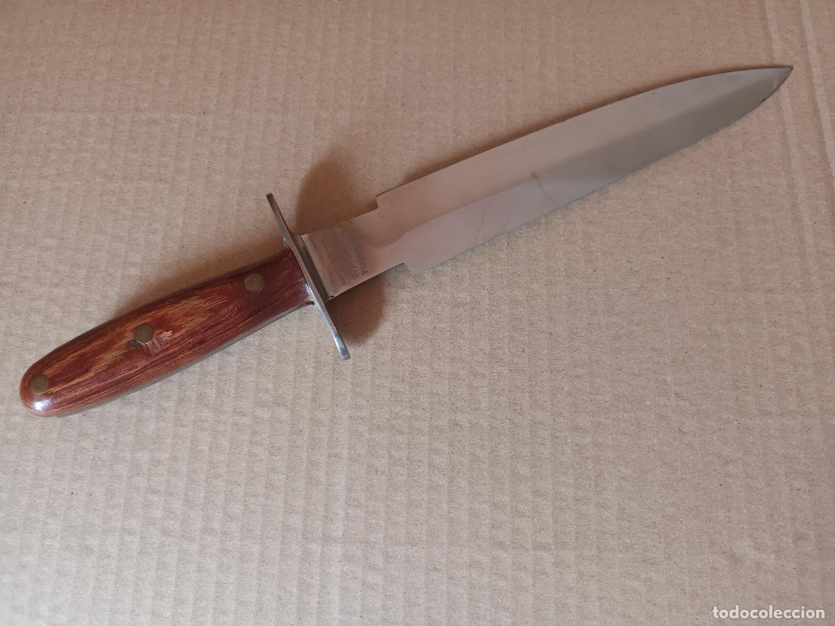 Militaria: PU&Ntilde;AL MACHETE CUCHILLO CAZA. CUCHILLERIA FERN&Aacute;NDEZ VACIADOR CALATAYUD