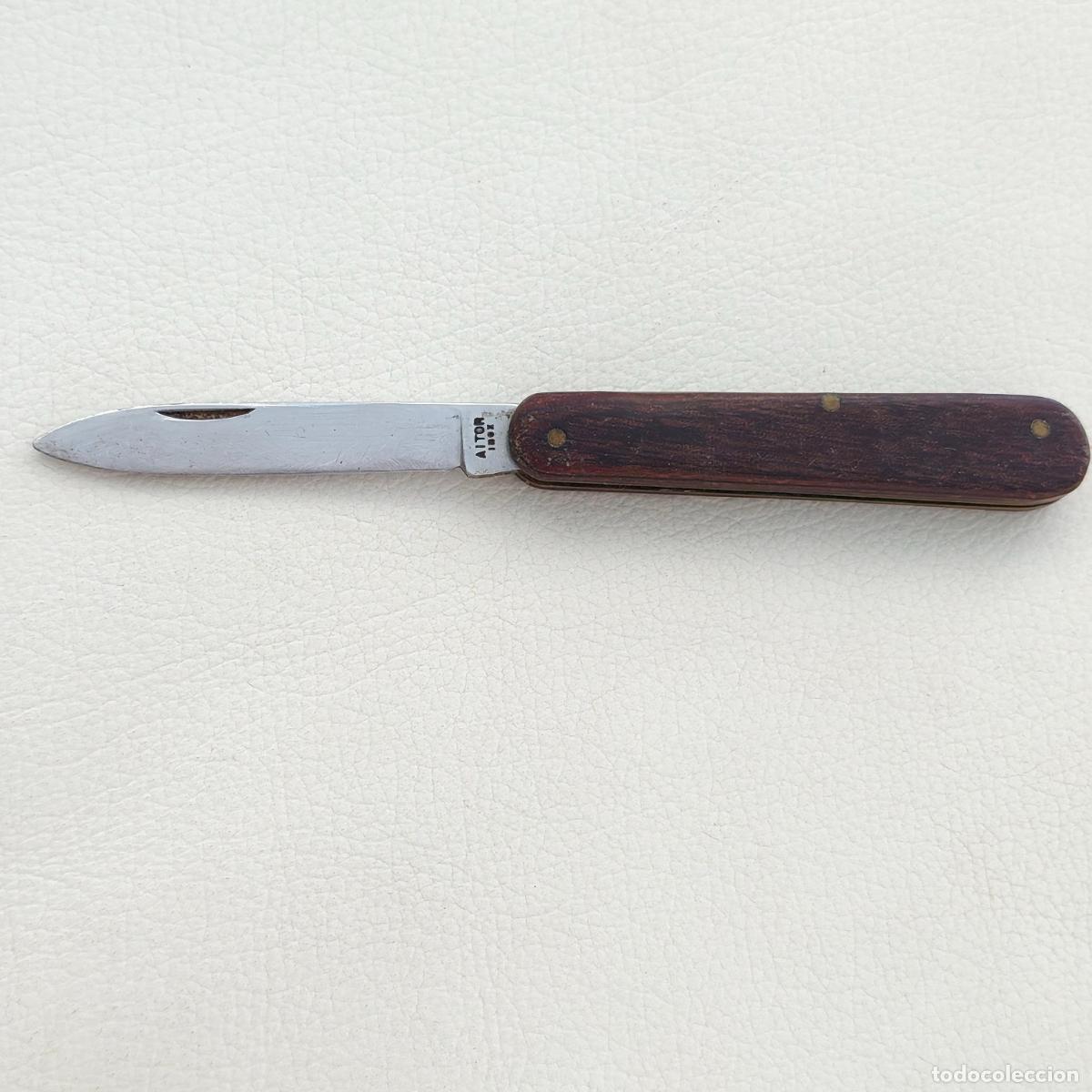 Militaria: Navaja Aitor mango mdera - Foto 2